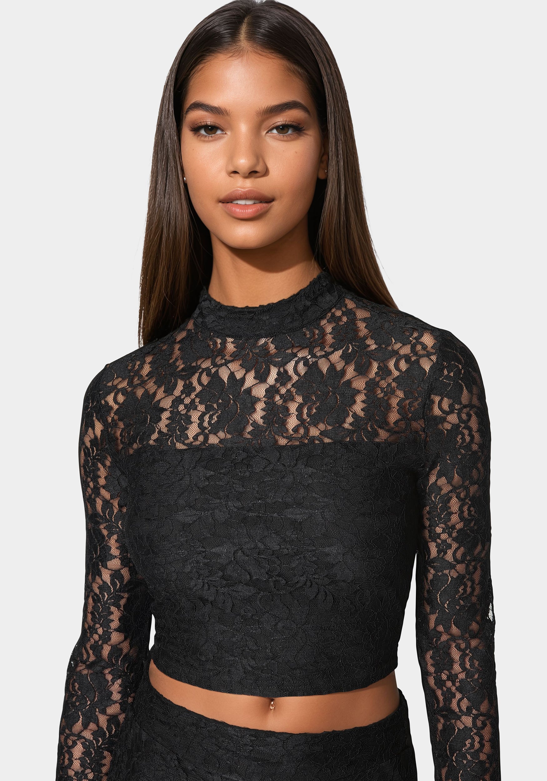 Two Piece Lace Jumpsuit – bebe