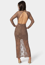Illusion Lace Maxi Dress