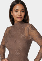 Illusion Lace Maxi Dress