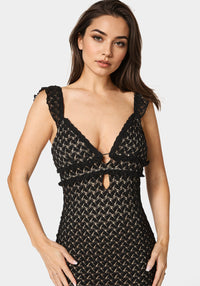 Black/Nude