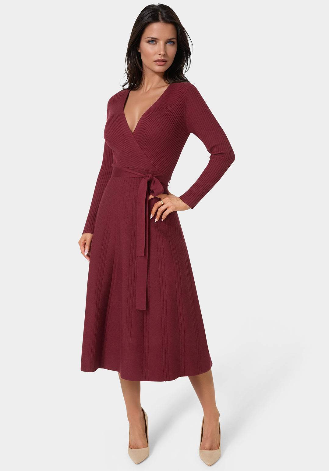 Does Speedway Sell Njoy Pods Fit and Flare Midi Sweater Dress bebe Does Speedway Sell Njoy Pods Fit and Flare Midi Sweater Dress bebe