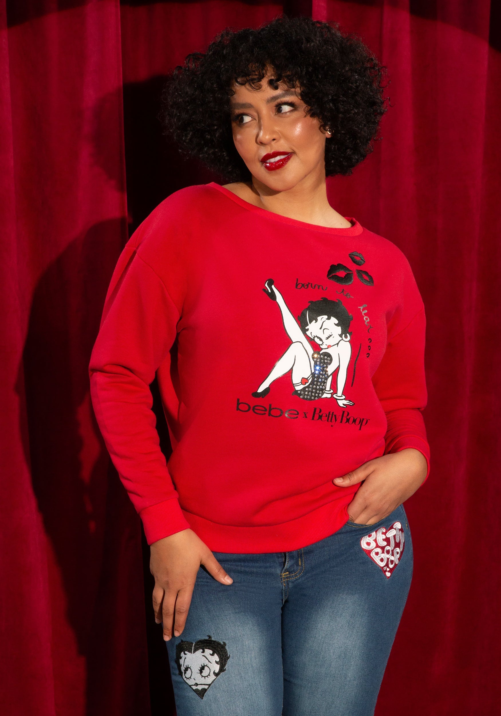 Betty Boop Cozy Pullover – bebe
