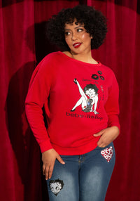 Detail View-The Pullover-Boss Red