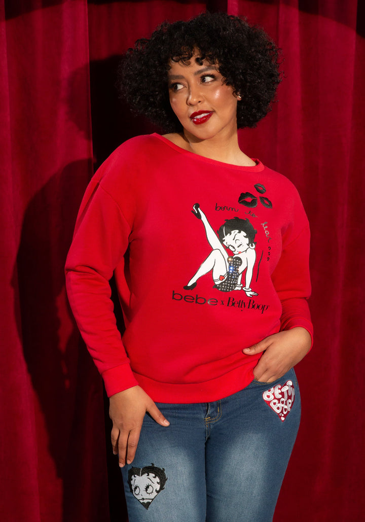 Detail View-The Pullover-Boss Red