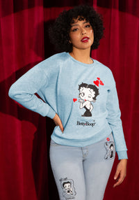 Front View-The Pullover-Sassy Blue
