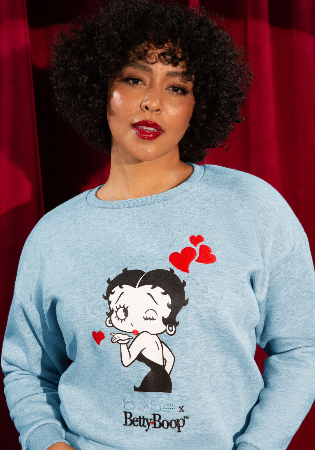 Front View-The Pullover-Sassy Blue