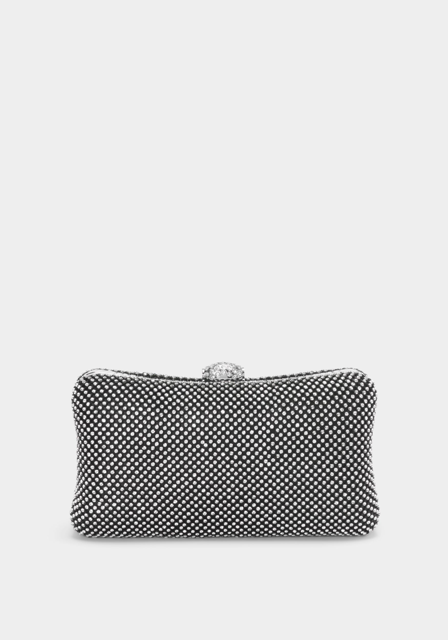 Dianna Hardshell Diamond Clutch