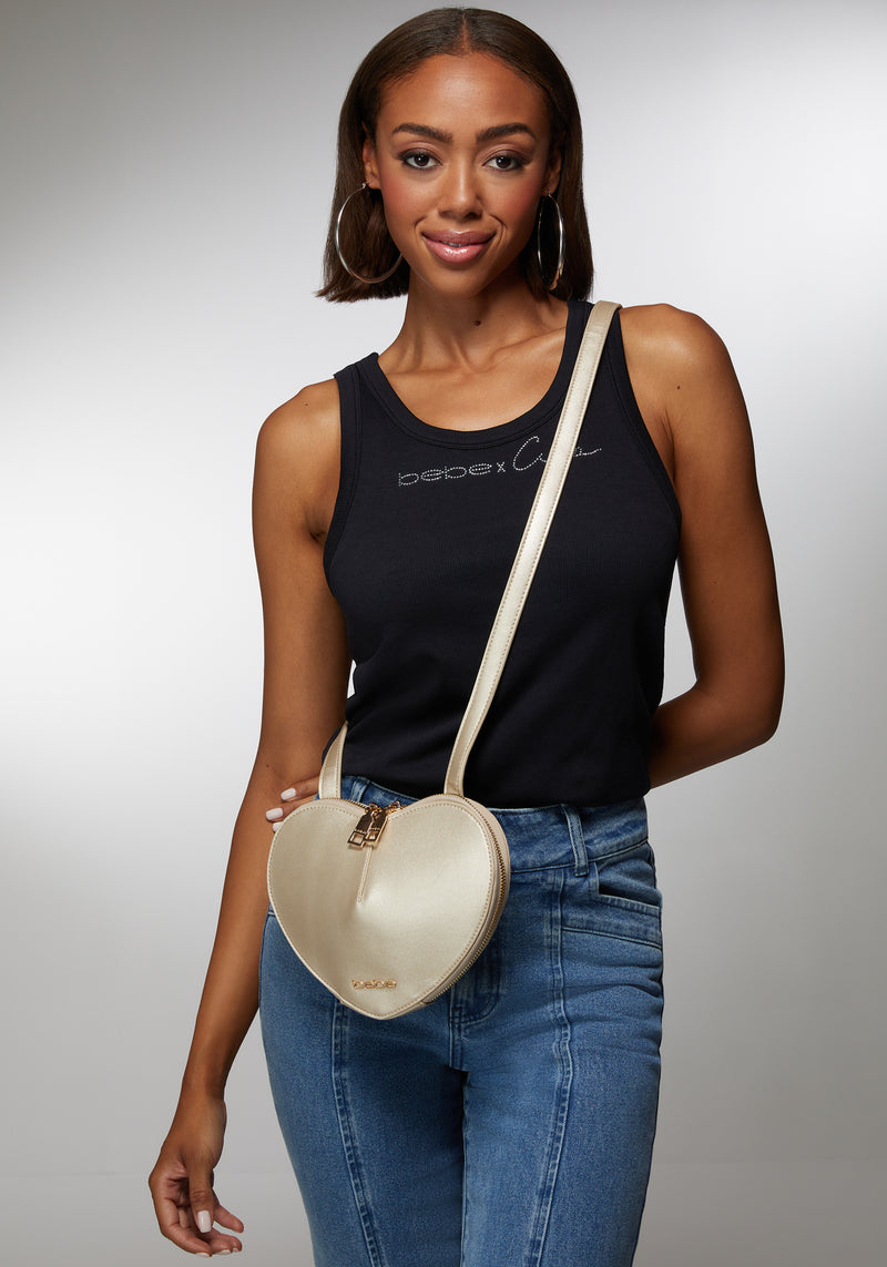 Malou Heart Crossbody | bebe