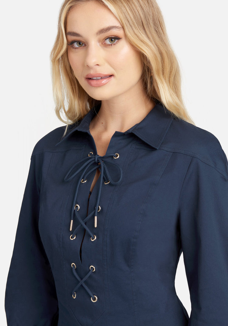 Navy Peony