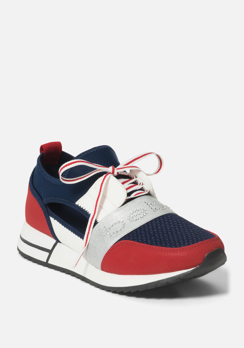 Navy/Red