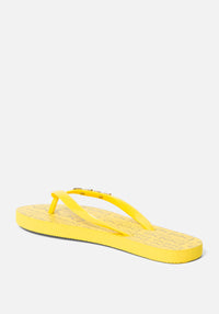 Samirah Logo Flip Flops