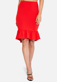 FIERY RED
