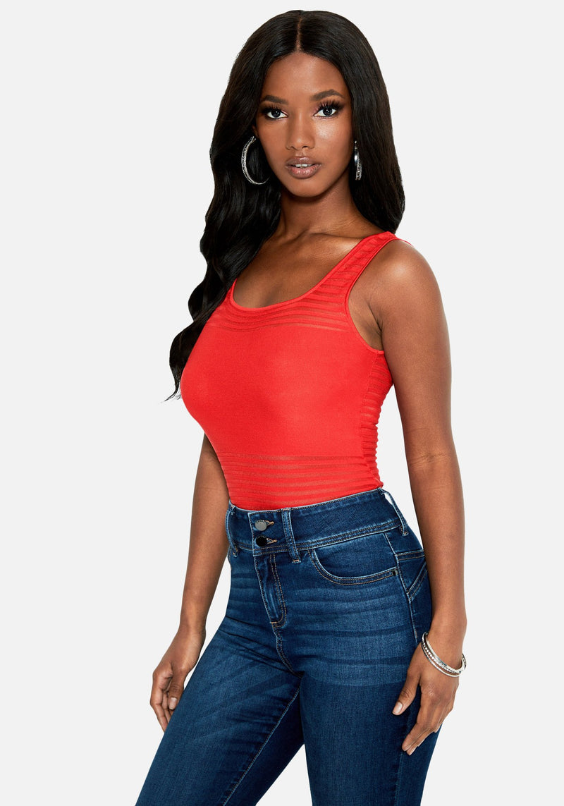 FIERY RED