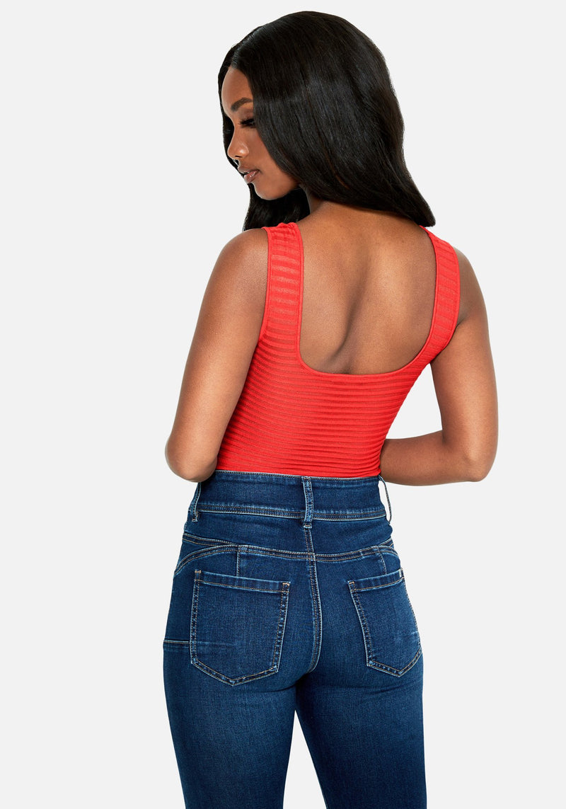 FIERY RED