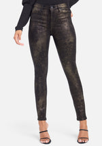 Foil Snakeskin Print