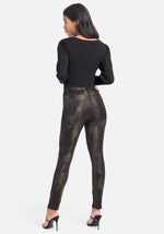 Foil Snakeskin Print