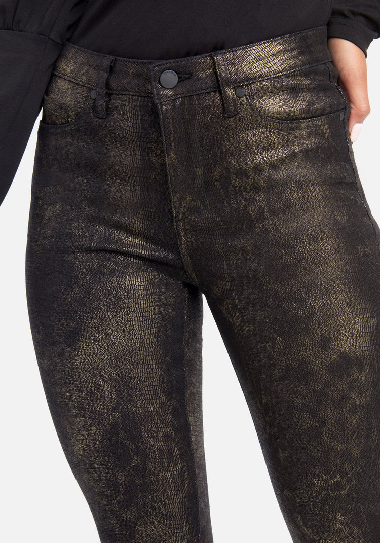 Foil Snakeskin Print
