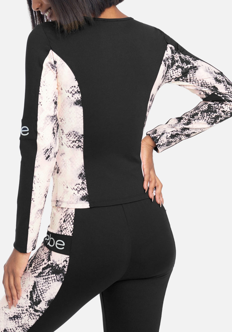Snakeskin/Black