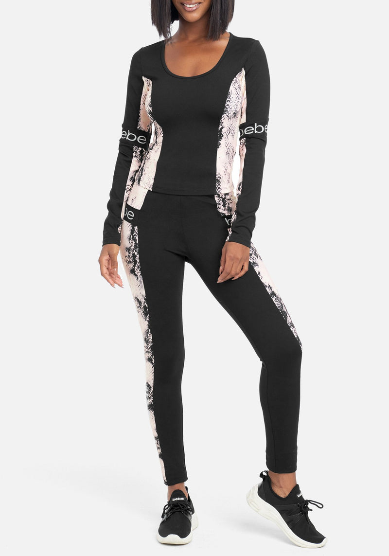 Snakeskin/Black