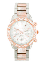 SILVER/ROSE GOLD