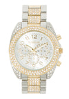Bebe Crystal Dial Watch