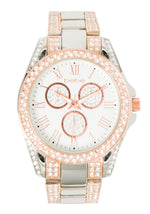 SILVER/ROSE GOLD