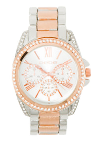 SILVER/ROSE GOLD