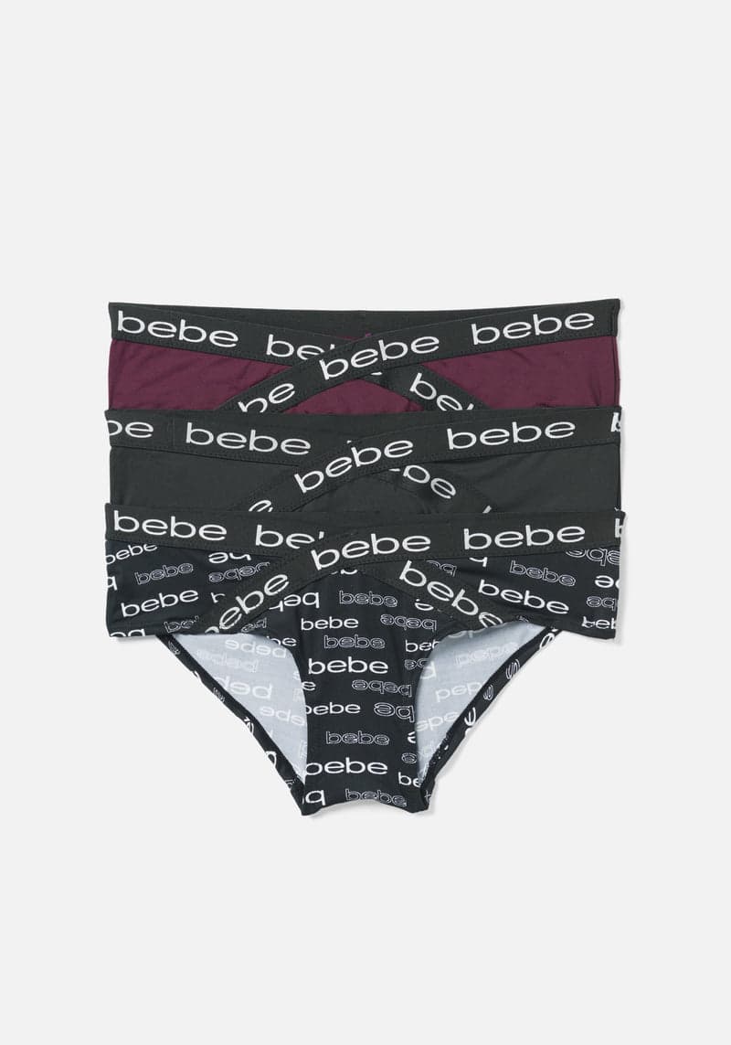 BEBE Plus 3pk Lace Hipster Panties Size: 1X 3 pack, - Depop
