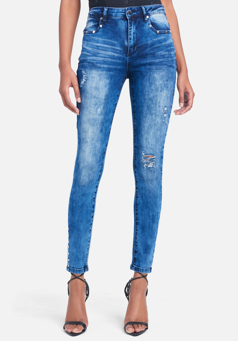 Medium Blue Acid Wash