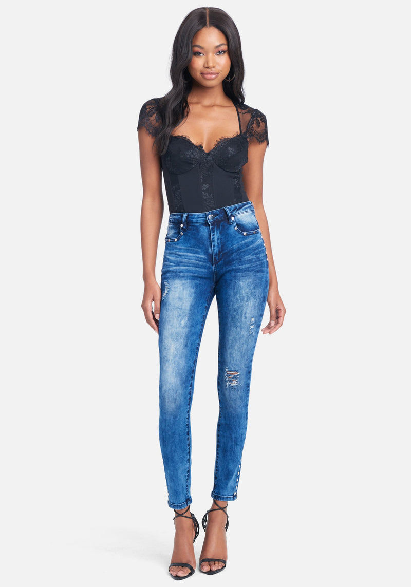 Medium Blue Acid Wash