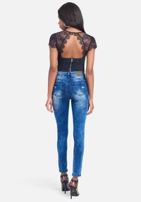 Medium Blue Acid Wash