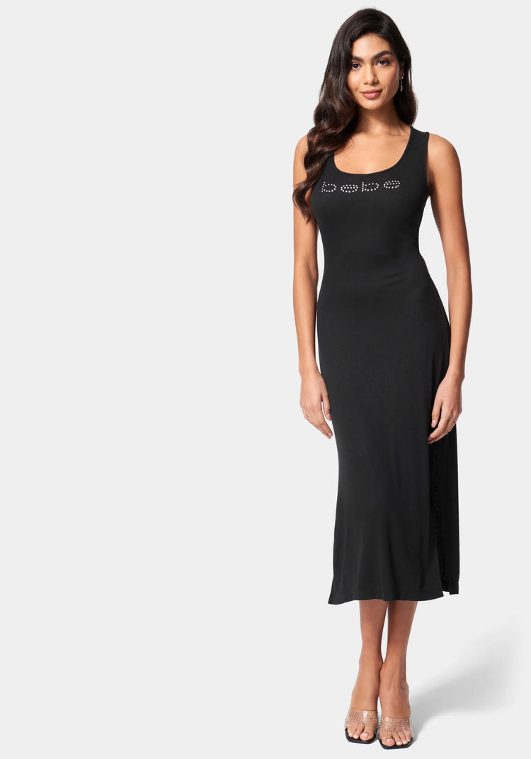 Bebe top logo dress