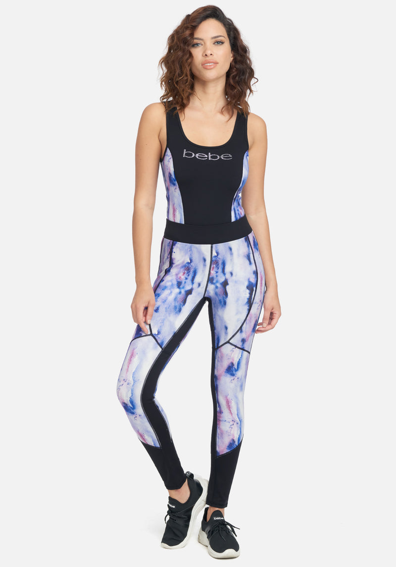 Black/Marble Print