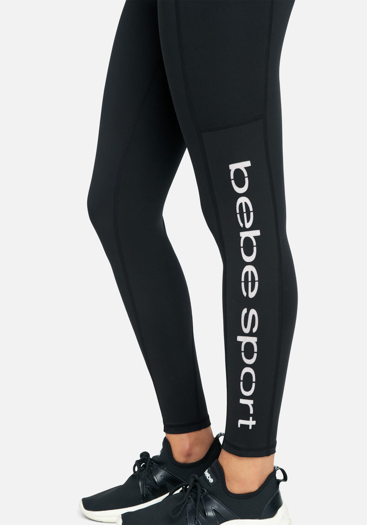 Bebe Sport Net Mesh Capri Legging