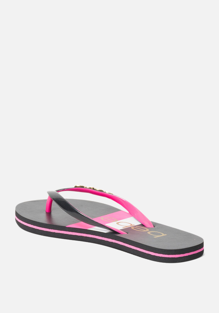 BLACK/FUSCHIA