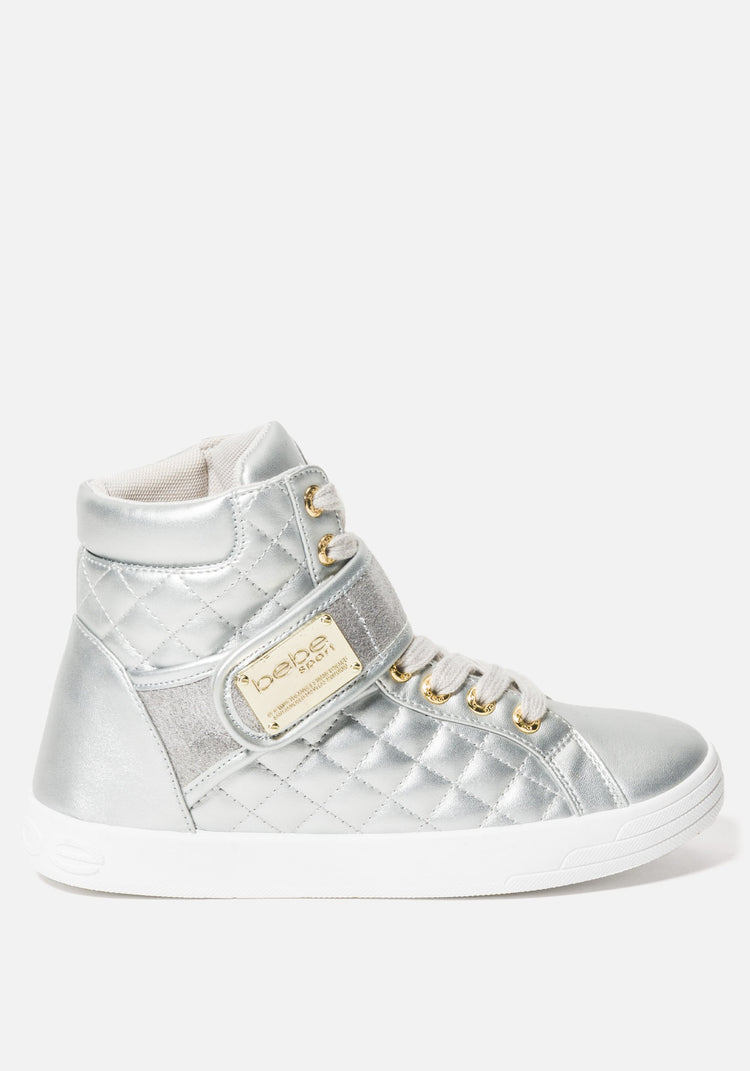 Bebe high store top sneakers