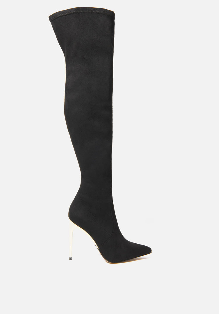 BLACK SUEDE