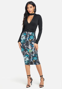 Boa Blooms/Black