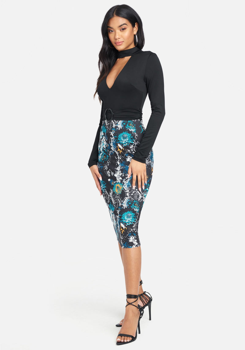 Boa Blooms/Black