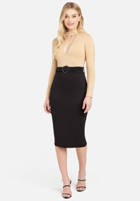 Nude/Black