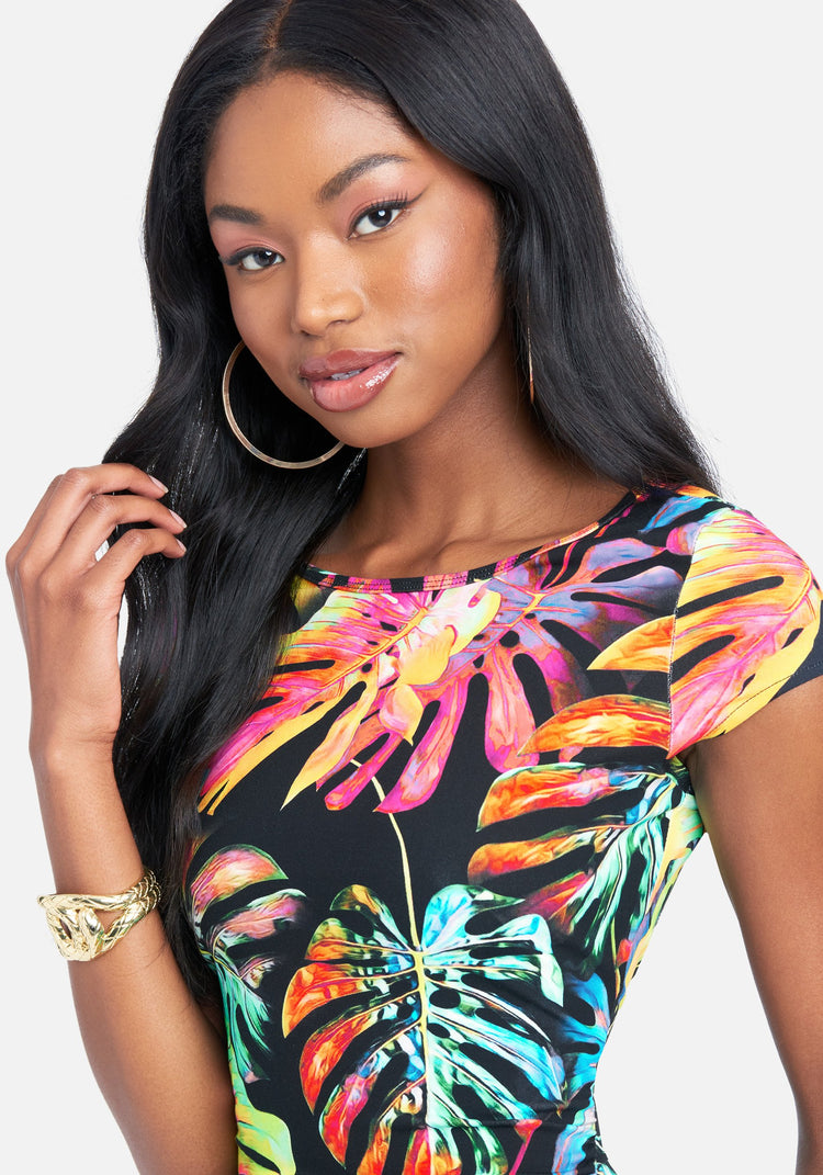 Tropical Neon Print