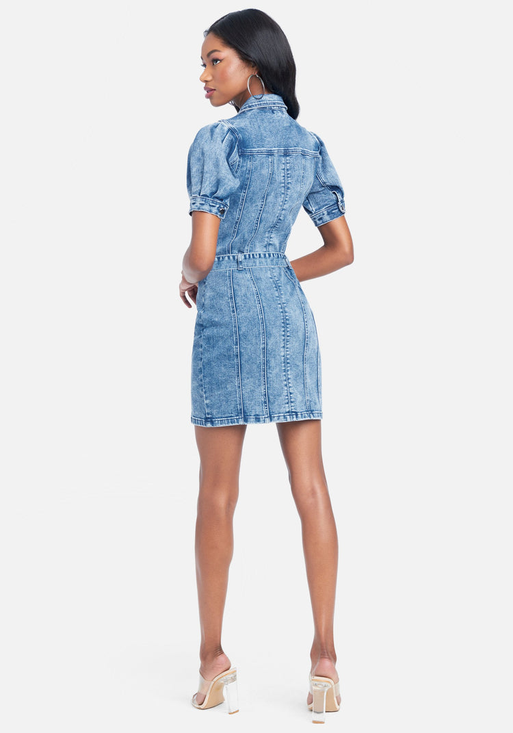 Medium Blue Acid Wash