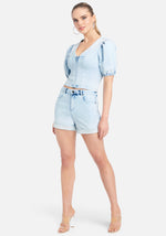 Blue White Wash