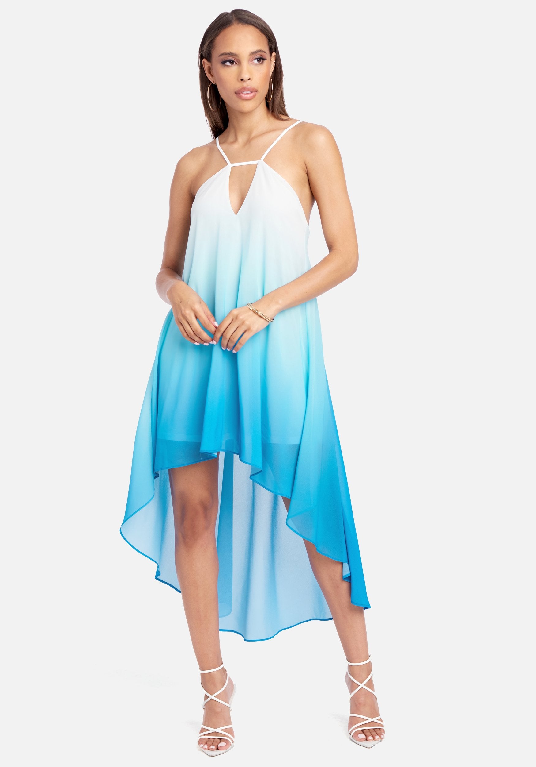 Dixie Ombre Halter Dress main image 1