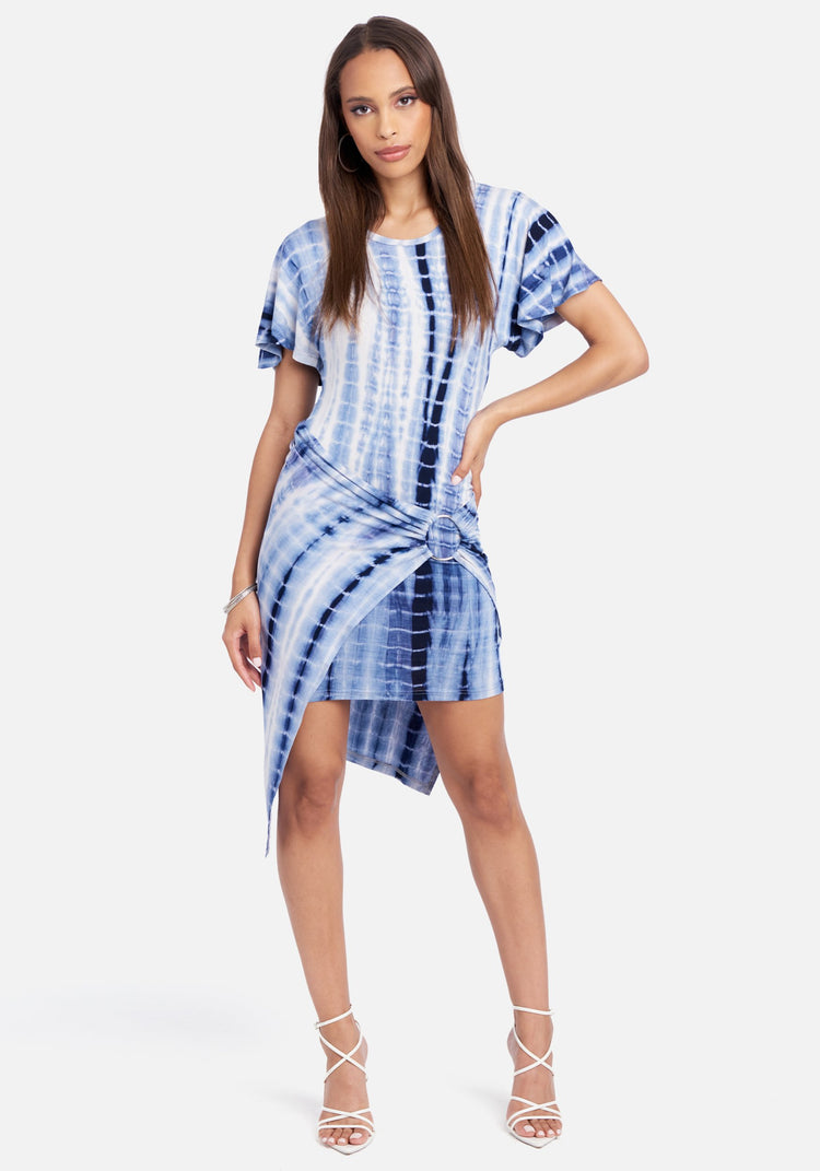 Blue/Wh Tiedye