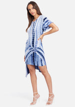 Blue/Wh Tiedye