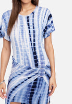 Blue/Wh Tiedye