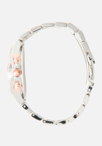 Two Tone Rosegold & Silver