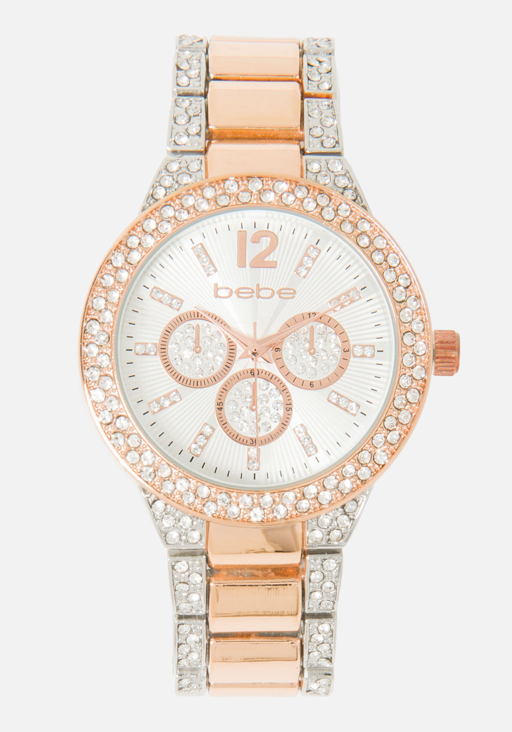 Two Tone Rosegold & Silver