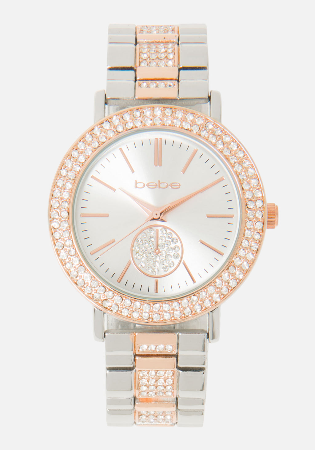 Two Tone Rosegold & Silver